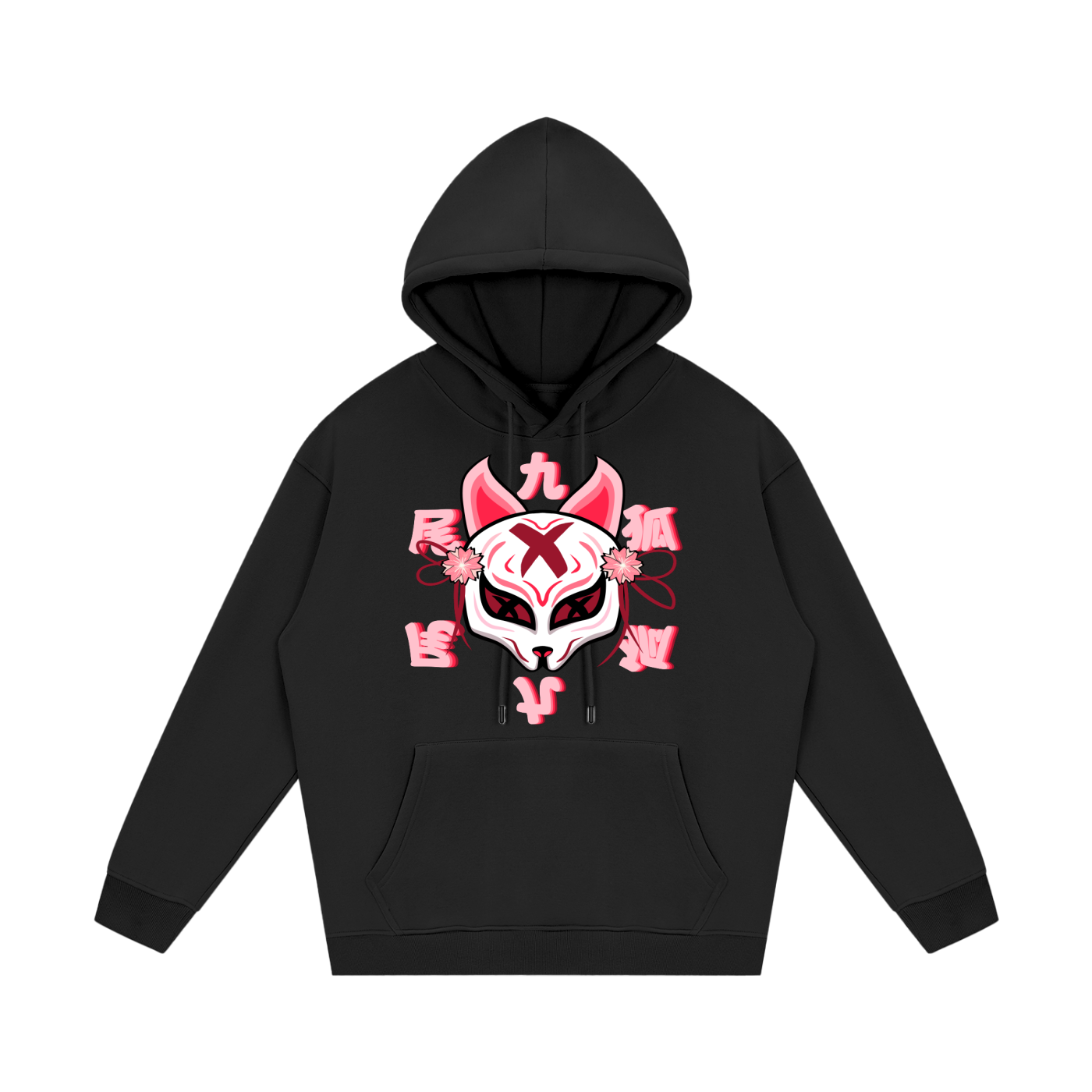 KITSUNE STRING HOODIE