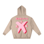 KITSUNE FLEECED BOX HOODIE