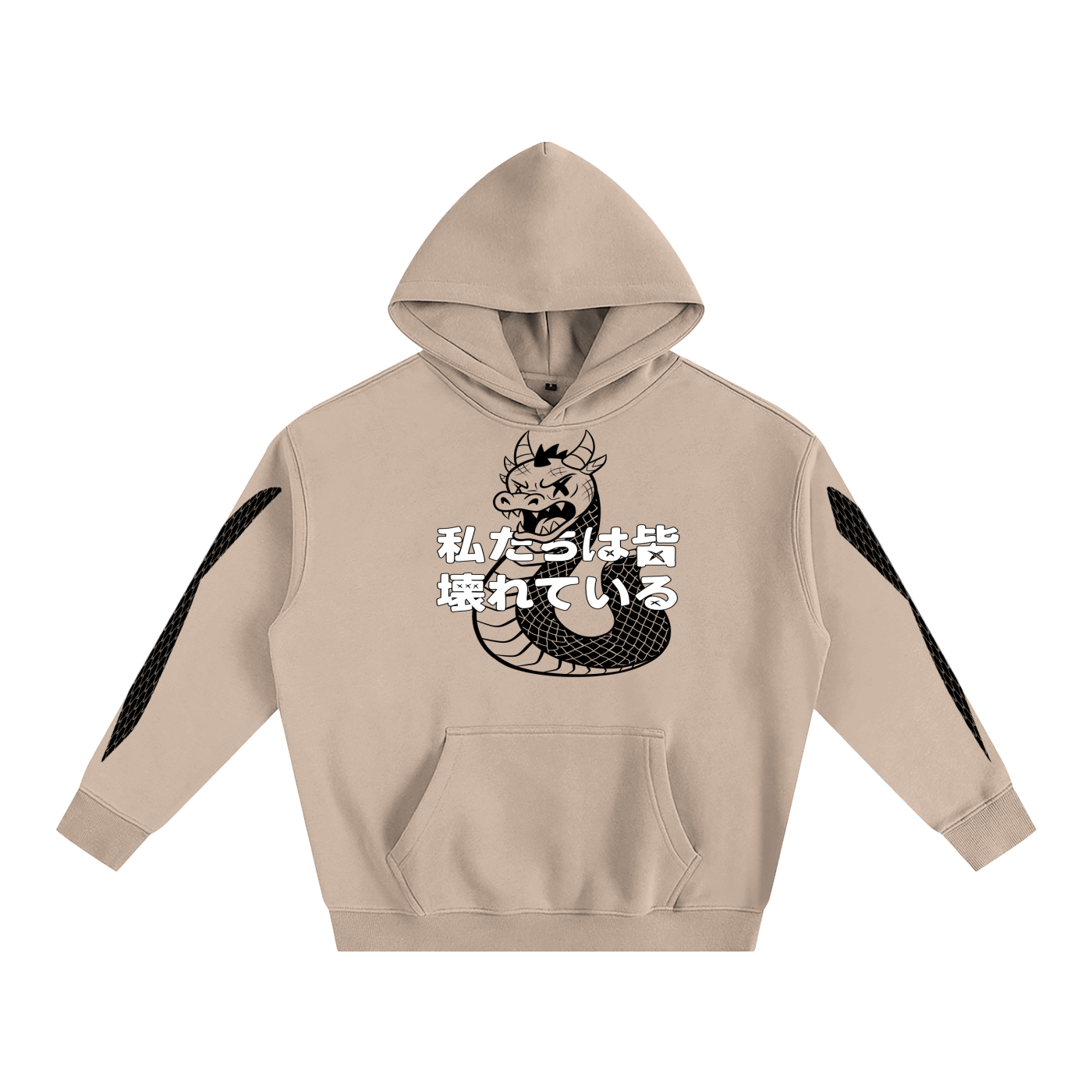 DRAGON FLEECED HOODIE