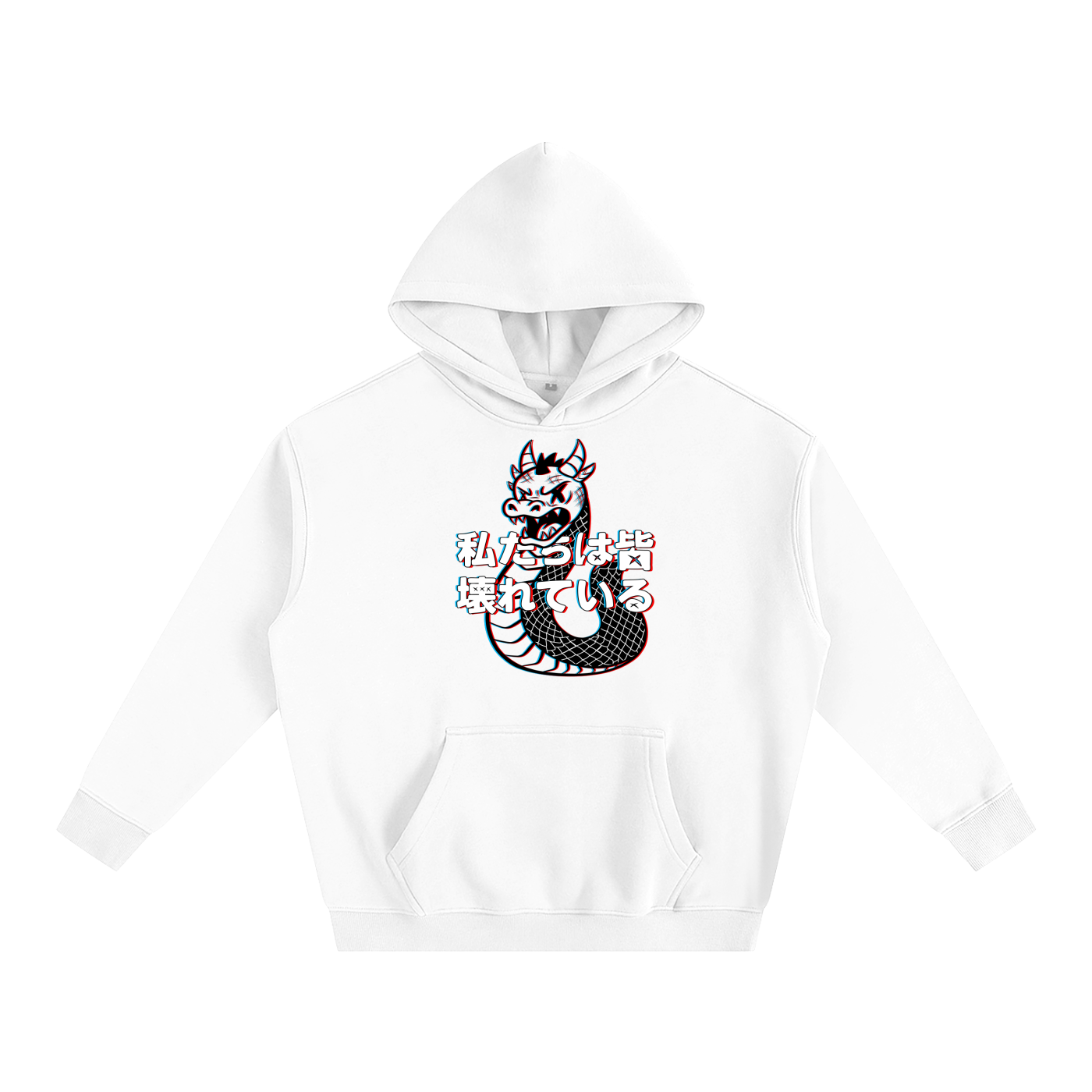 3D DRAGON FLEECED HOODIE