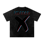 3D BEAR SNOW WASHED T-SHIRT