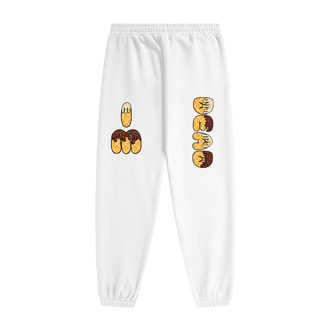 ICE CREAM FLEECE JOGGERS