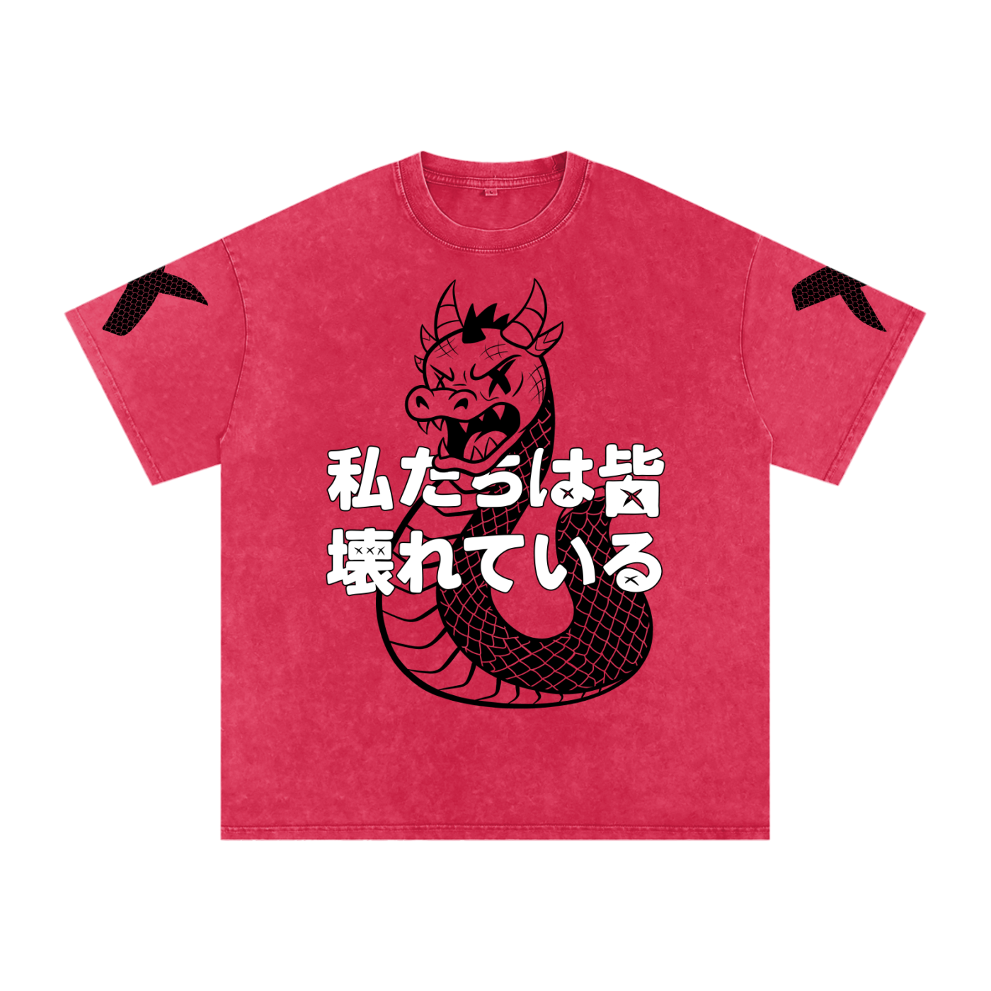 DRAGON SNOW WASHED T-SHIRT
