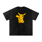 PIKACHU SNOW WASHED T-SHIRT