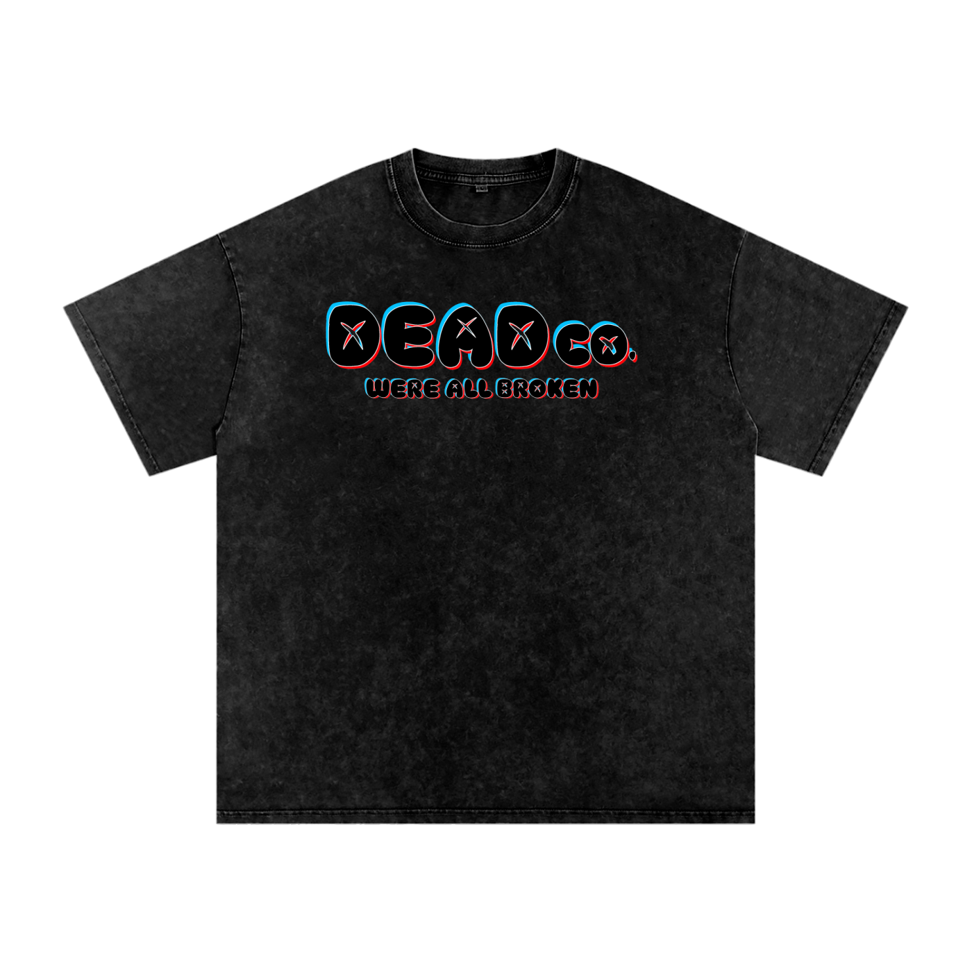 3D DEADco. SNOW WASHED T-SHIRT