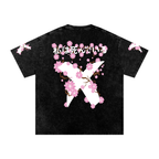 INVERSE CHERRY BLOSSOM SNOW WASHED T-SHIRT