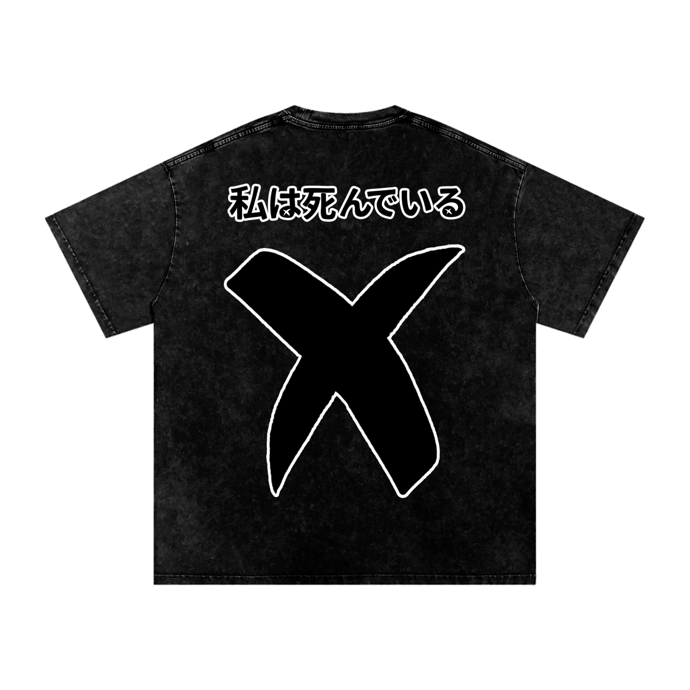 DEAD GIRL V1 SNOW WASHED T-SHIRT