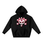 KITSUNE FLEECED BOX HOODIE