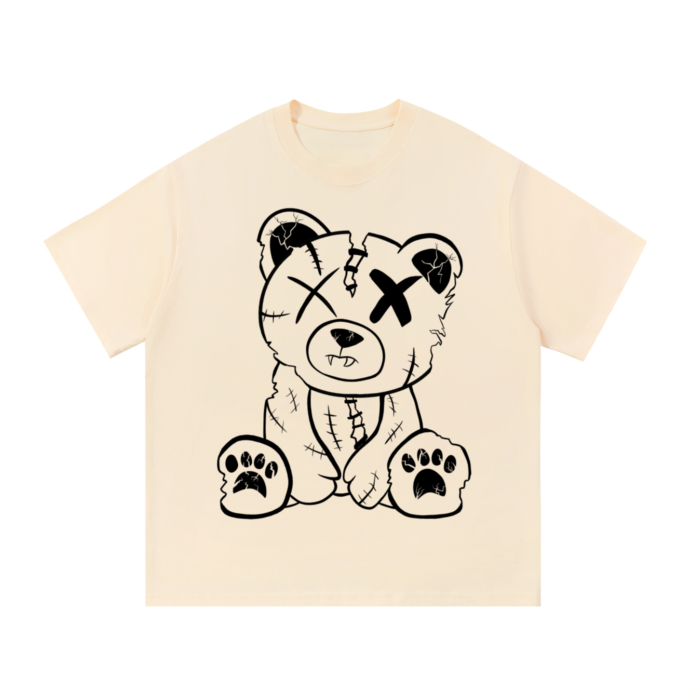 CRACKED BEAR T-SHIRT