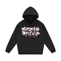INVERSE CHERRY BLOSSOM STRING HOODIE