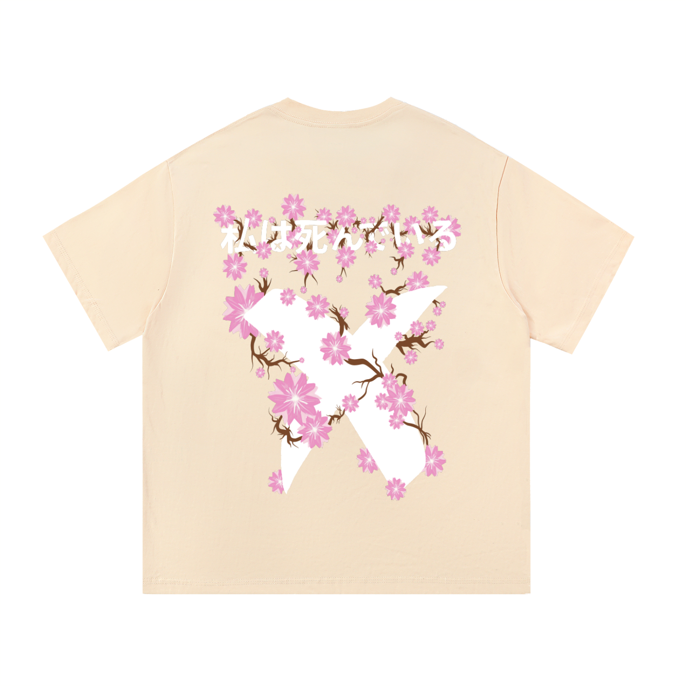 INVERSE CHERRY BLOSSOM T-SHIRT