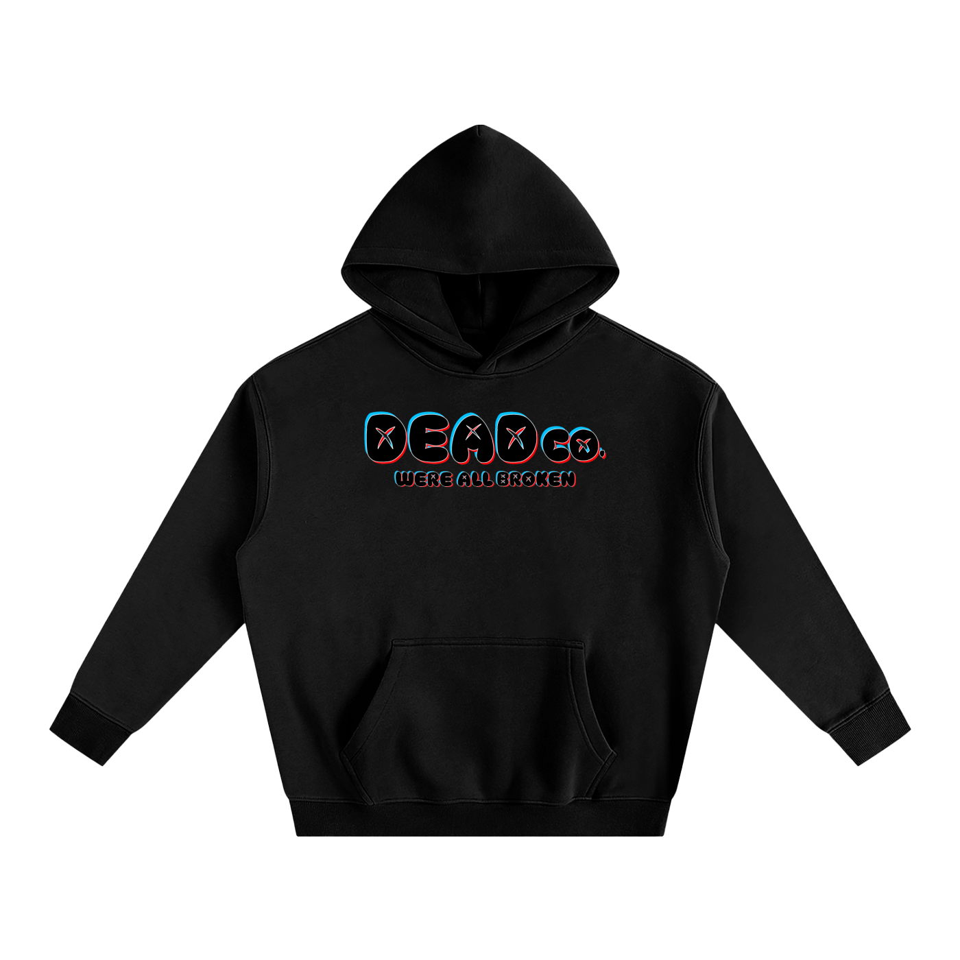 3D DEADco. FLEECED HOODIE