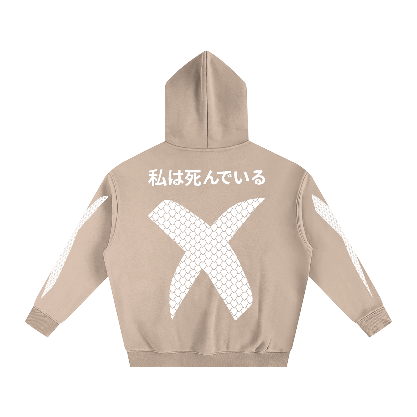 INVERSE DRAGON FLEECED HOODIE