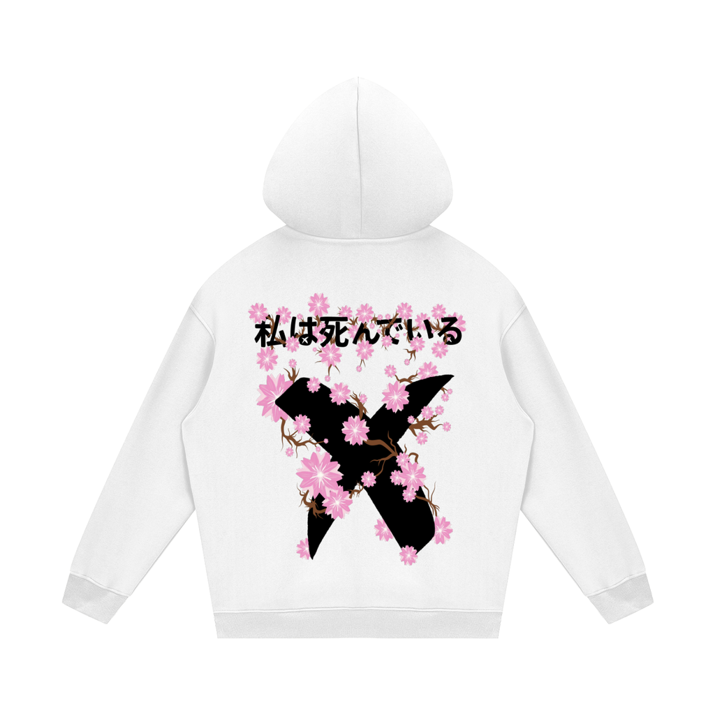 CHERRY BLOSSOM STRING HOODIE