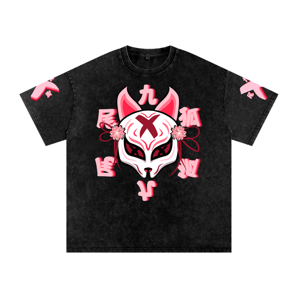 KITSUNE SNOW WASHED T-SHIRT