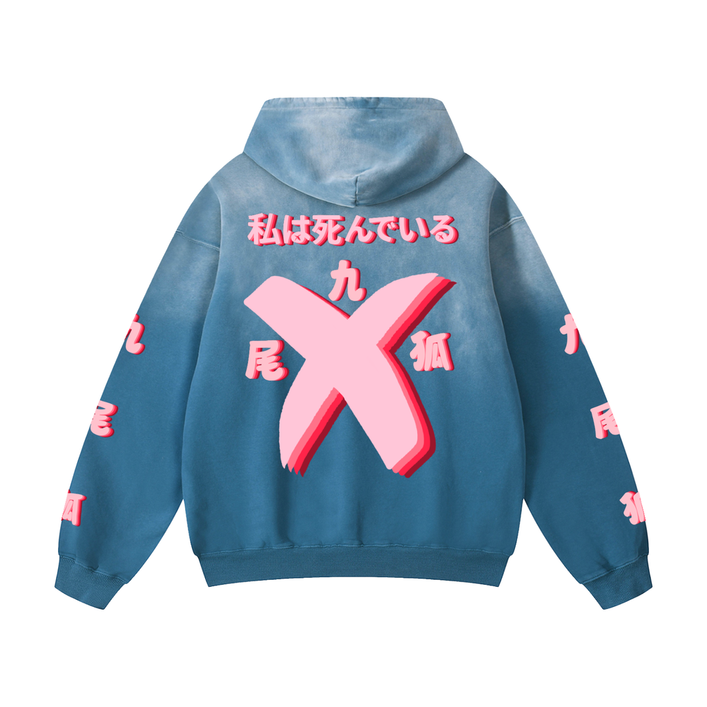 KITSUNE SUNFADE HOODIE