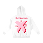 KITSUNE FLEECED BOX HOODIE