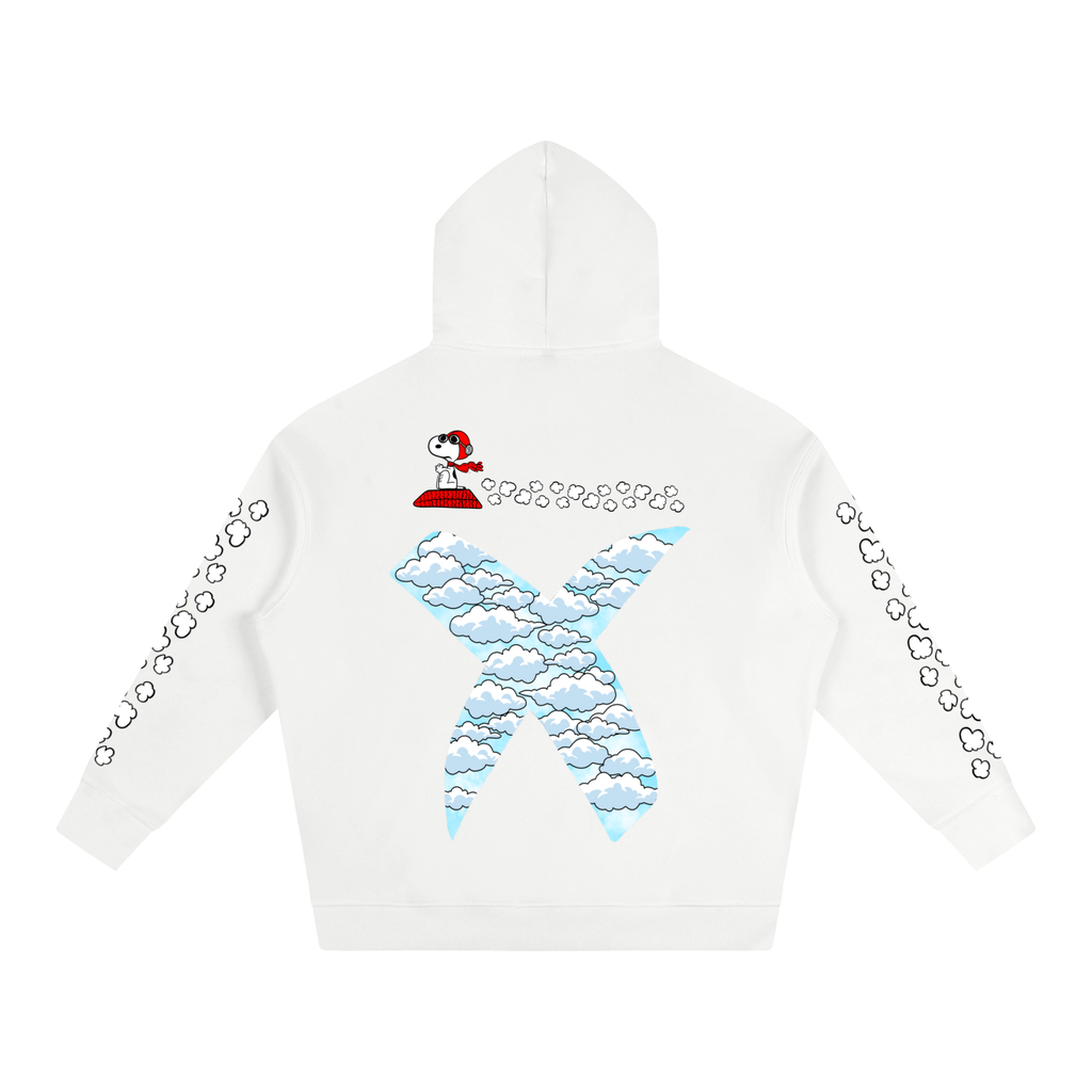 SNOOPY FLEECED HOODIE