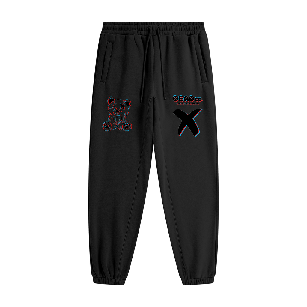 3D BEAR FLEECE JOGGERS