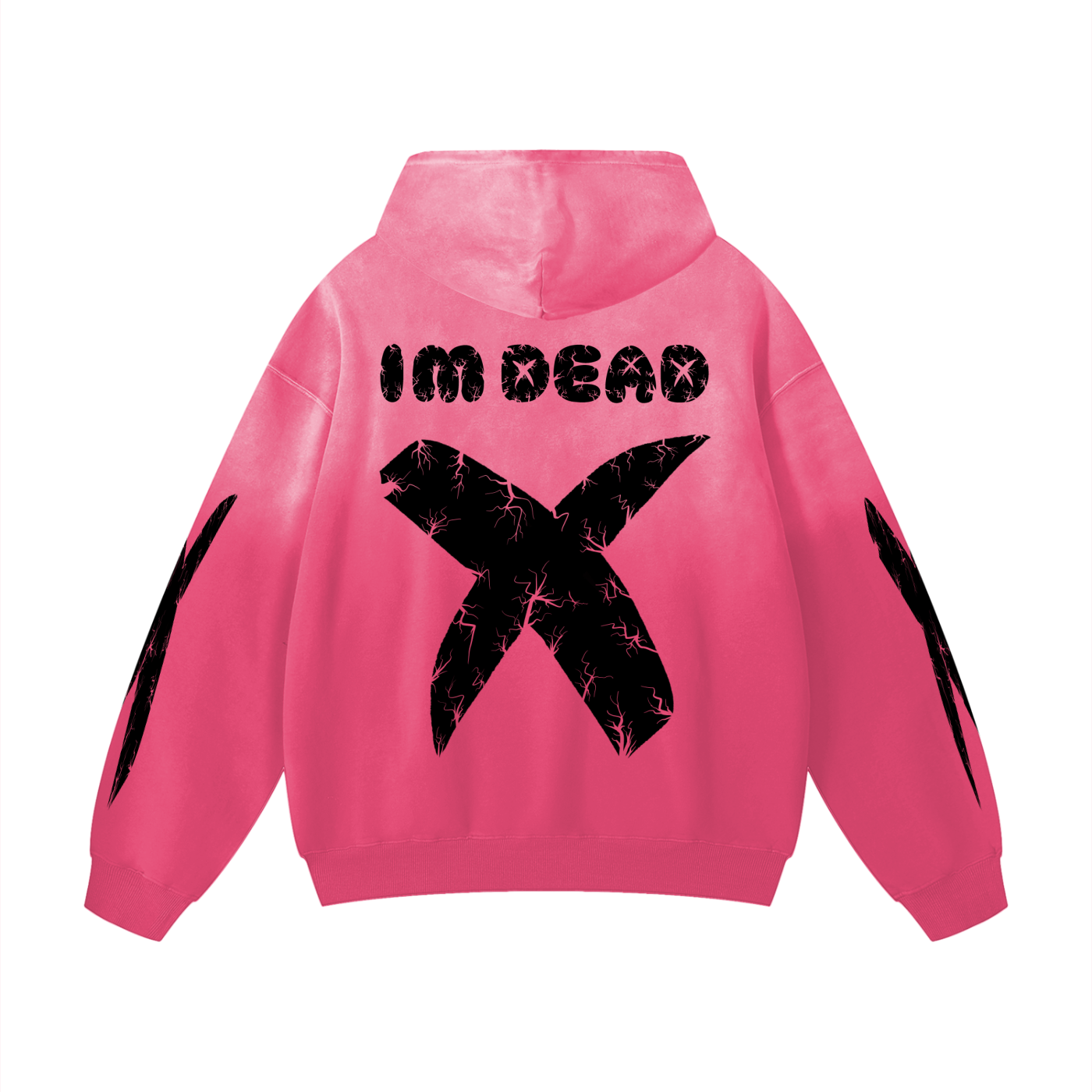 CRACKED BEAR SUNFADE HOODIE